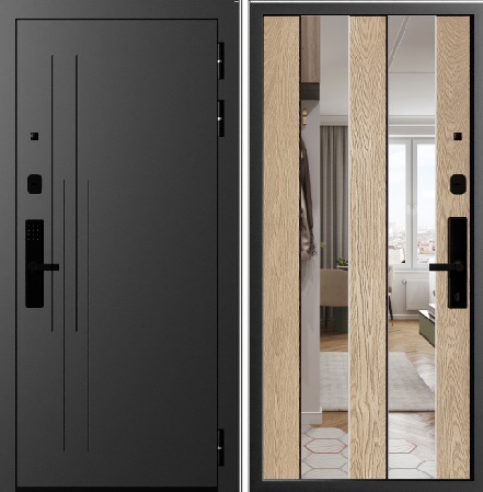 СМАРТ-F20 / Зеркало Сапфир-05_ Дуб натуральный