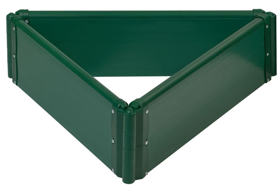 Клумба треугольная ЗЕЛЕНАЯ