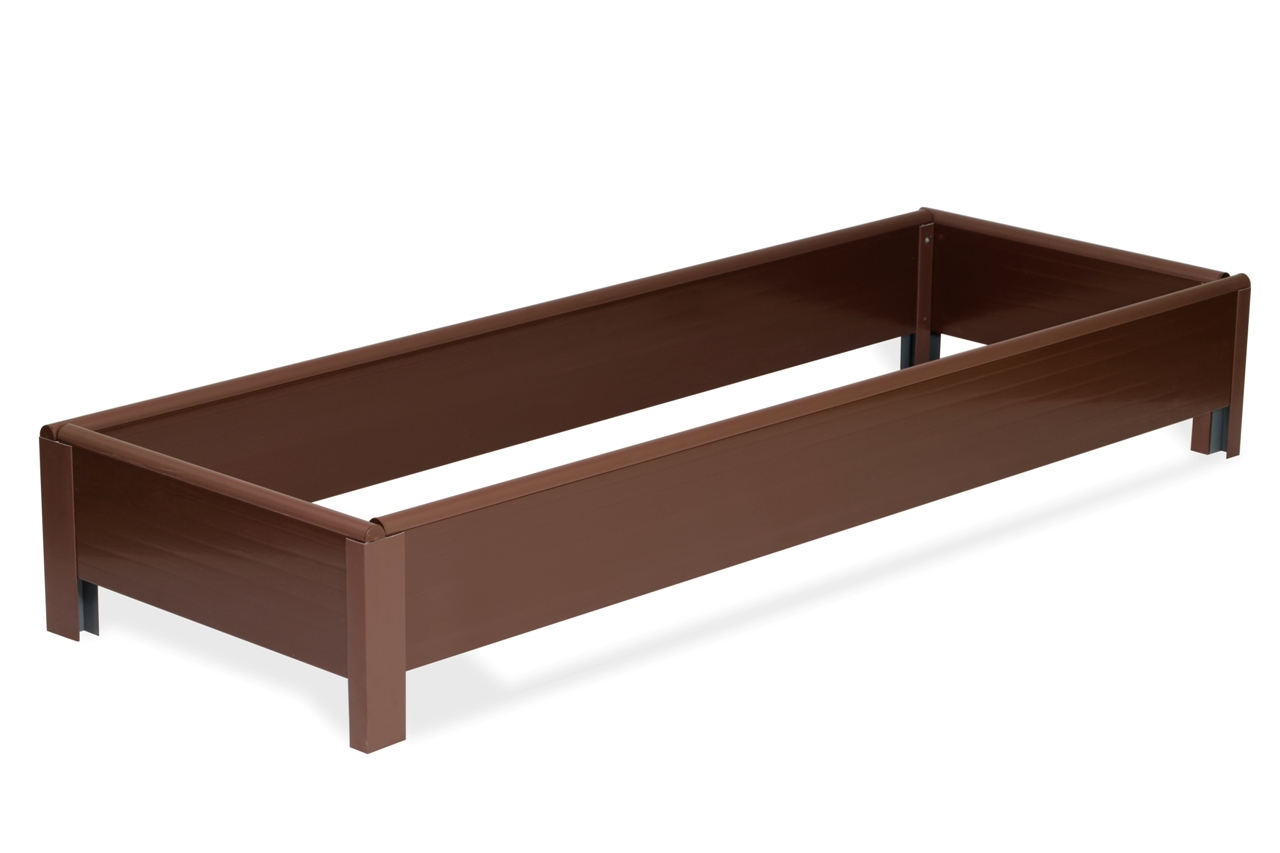 Пластиковая грядка КОРИЧНЕВАЯ